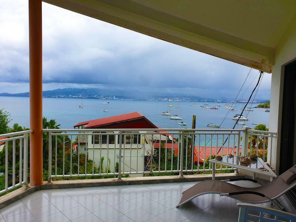 Agreable Studio Vue Mer Au Trois Ilets Les Trois-Ilets Exteriör bild