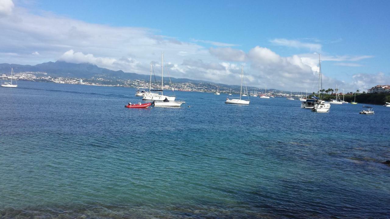 Agreable Studio Vue Mer Au Trois Ilets Les Trois-Ilets Exteriör bild